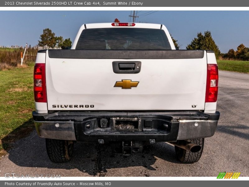 Summit White / Ebony 2013 Chevrolet Silverado 2500HD LT Crew Cab 4x4