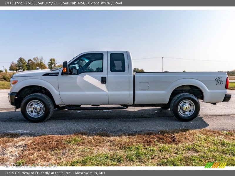 Oxford White / Steel 2015 Ford F250 Super Duty XL Super Cab 4x4