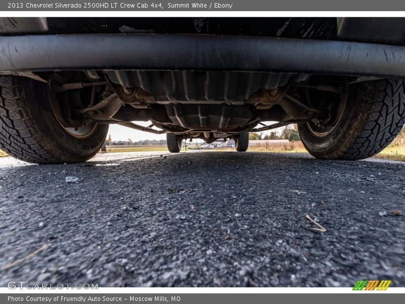 Summit White / Ebony 2013 Chevrolet Silverado 2500HD LT Crew Cab 4x4