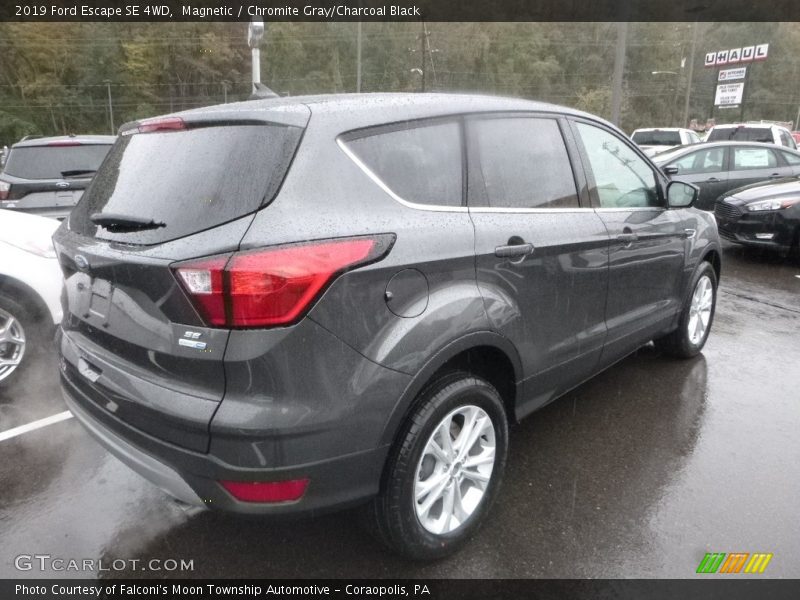 Magnetic / Chromite Gray/Charcoal Black 2019 Ford Escape SE 4WD
