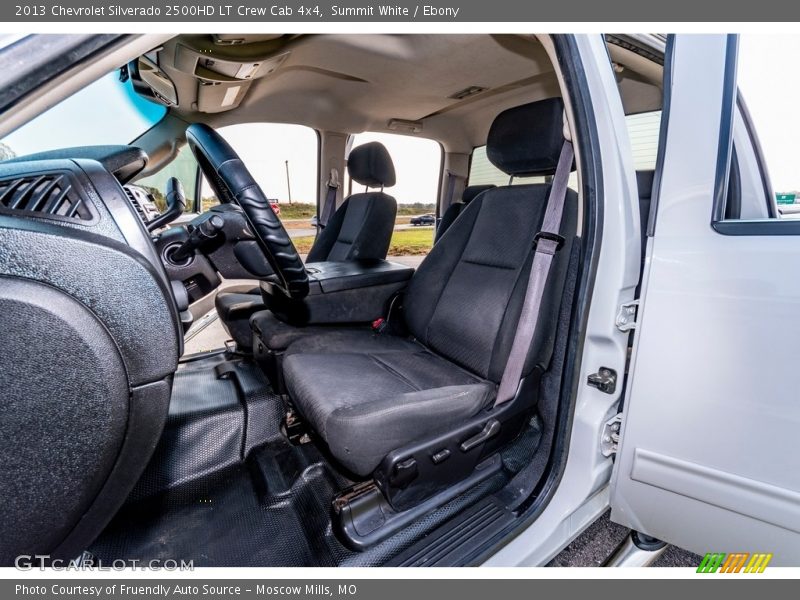 Summit White / Ebony 2013 Chevrolet Silverado 2500HD LT Crew Cab 4x4