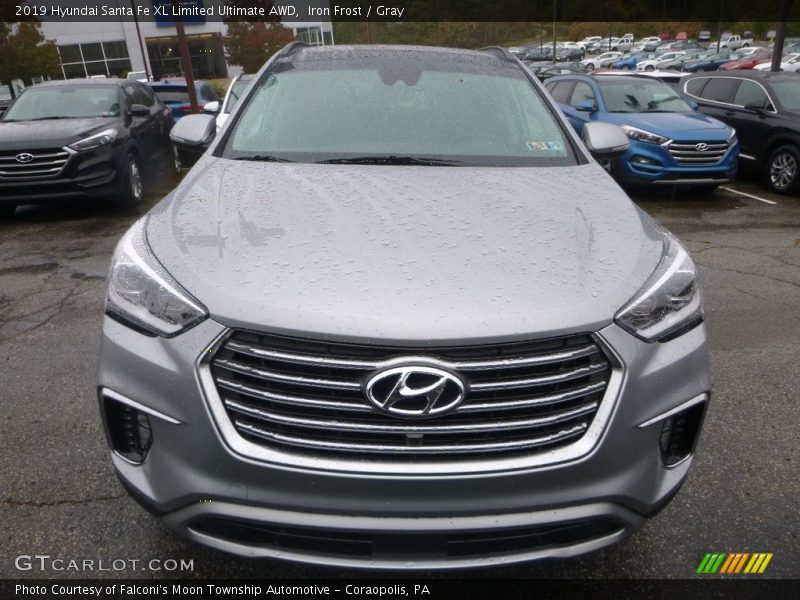 Iron Frost / Gray 2019 Hyundai Santa Fe XL Limited Ultimate AWD