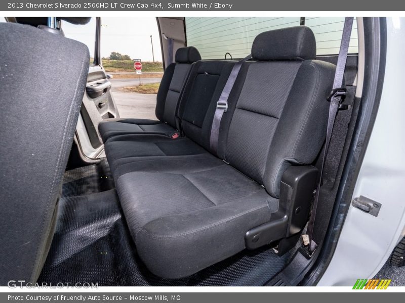 Summit White / Ebony 2013 Chevrolet Silverado 2500HD LT Crew Cab 4x4