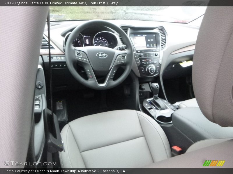 Iron Frost / Gray 2019 Hyundai Santa Fe XL Limited Ultimate AWD