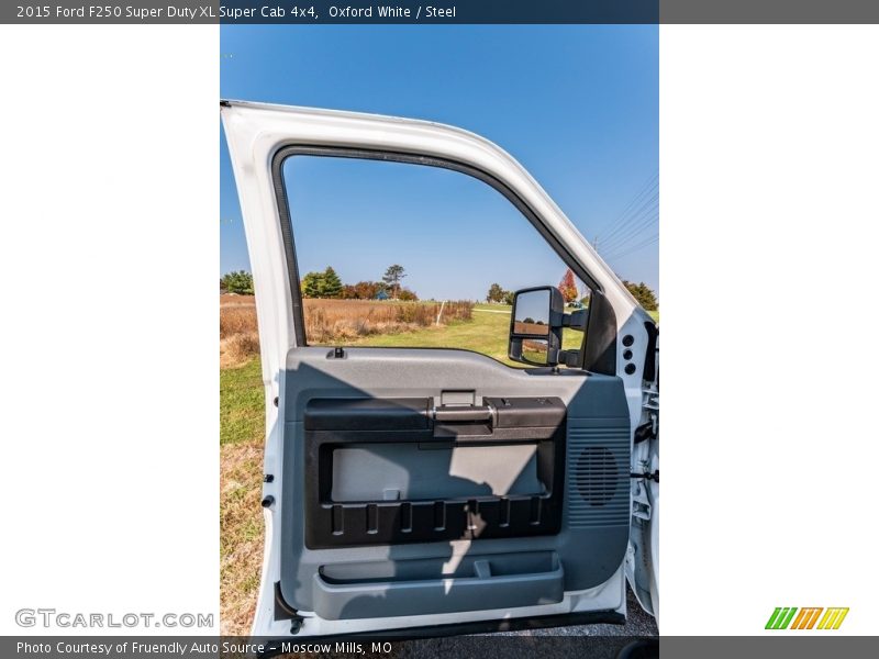 Oxford White / Steel 2015 Ford F250 Super Duty XL Super Cab 4x4