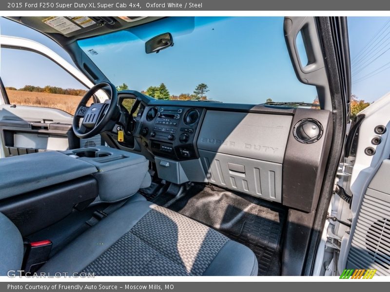 Oxford White / Steel 2015 Ford F250 Super Duty XL Super Cab 4x4