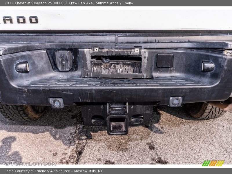 Summit White / Ebony 2013 Chevrolet Silverado 2500HD LT Crew Cab 4x4