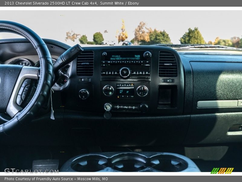 Summit White / Ebony 2013 Chevrolet Silverado 2500HD LT Crew Cab 4x4