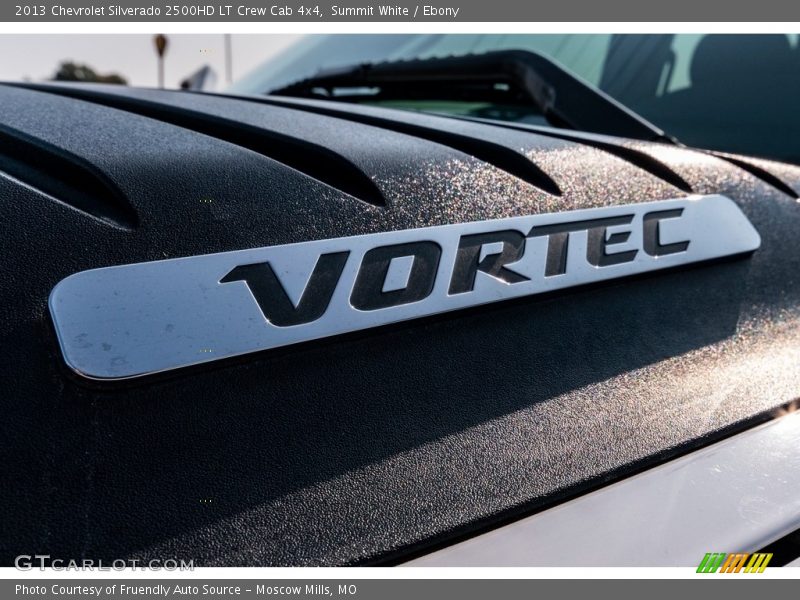 Summit White / Ebony 2013 Chevrolet Silverado 2500HD LT Crew Cab 4x4