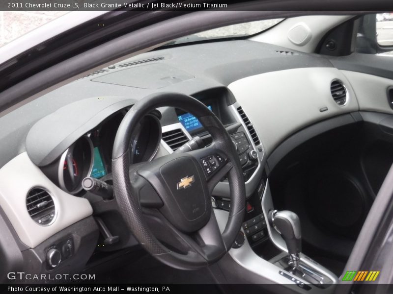 Black Granite Metallic / Jet Black/Medium Titanium 2011 Chevrolet Cruze LS