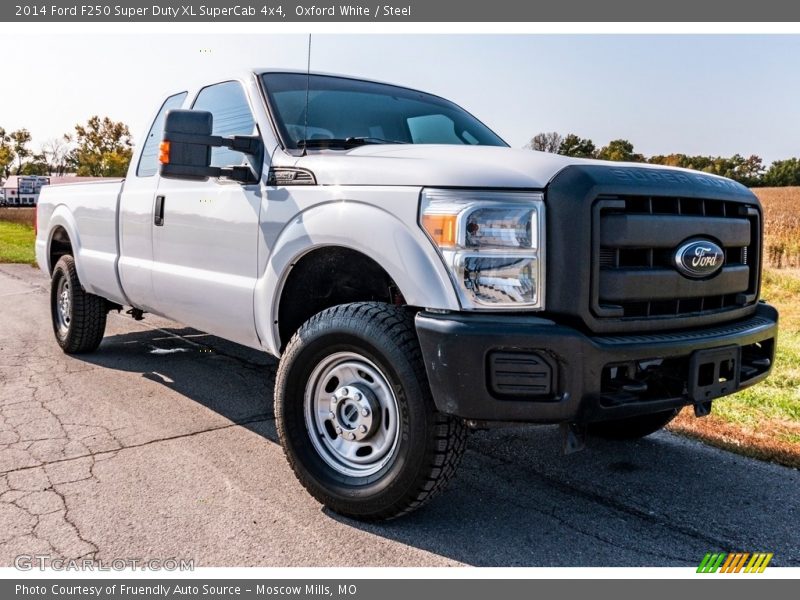 Oxford White / Steel 2014 Ford F250 Super Duty XL SuperCab 4x4