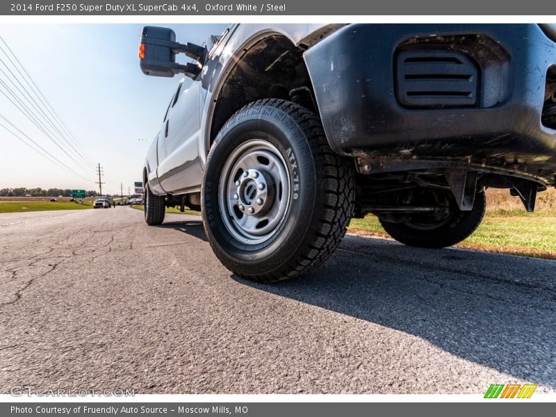 Oxford White / Steel 2014 Ford F250 Super Duty XL SuperCab 4x4