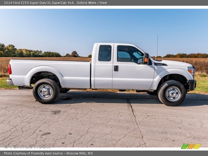 Oxford White / Steel 2014 Ford F250 Super Duty XL SuperCab 4x4