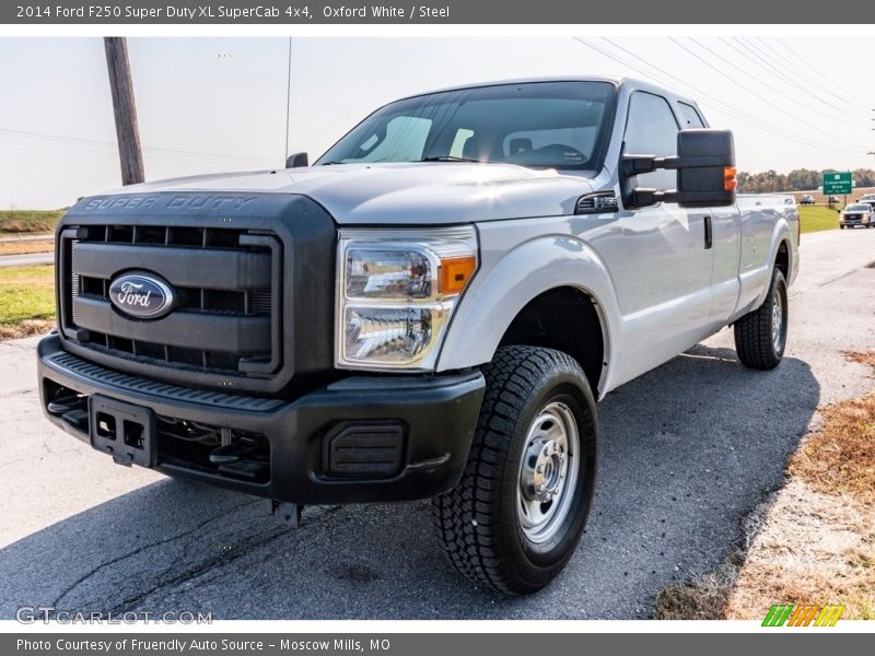 Oxford White / Steel 2014 Ford F250 Super Duty XL SuperCab 4x4