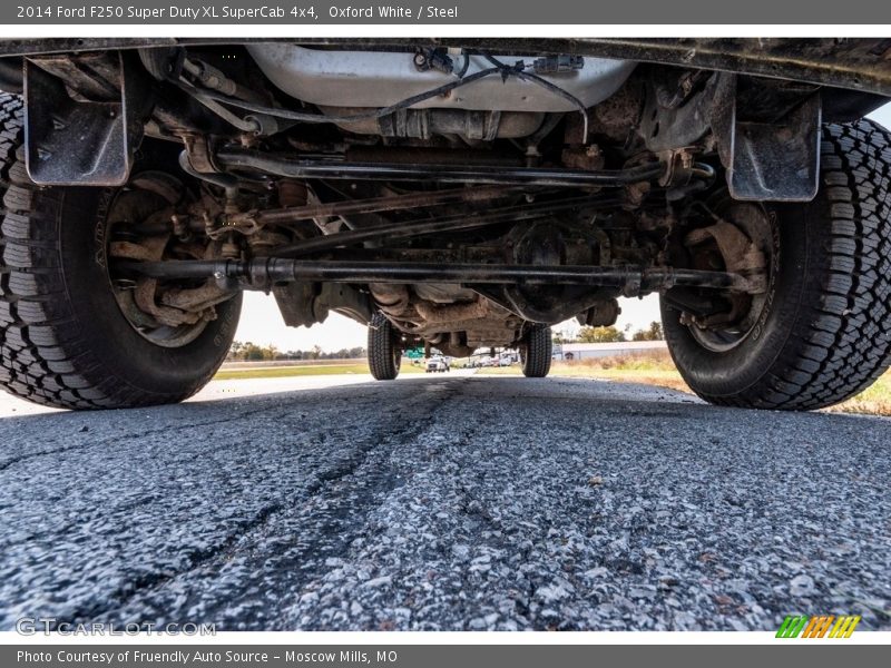 Oxford White / Steel 2014 Ford F250 Super Duty XL SuperCab 4x4