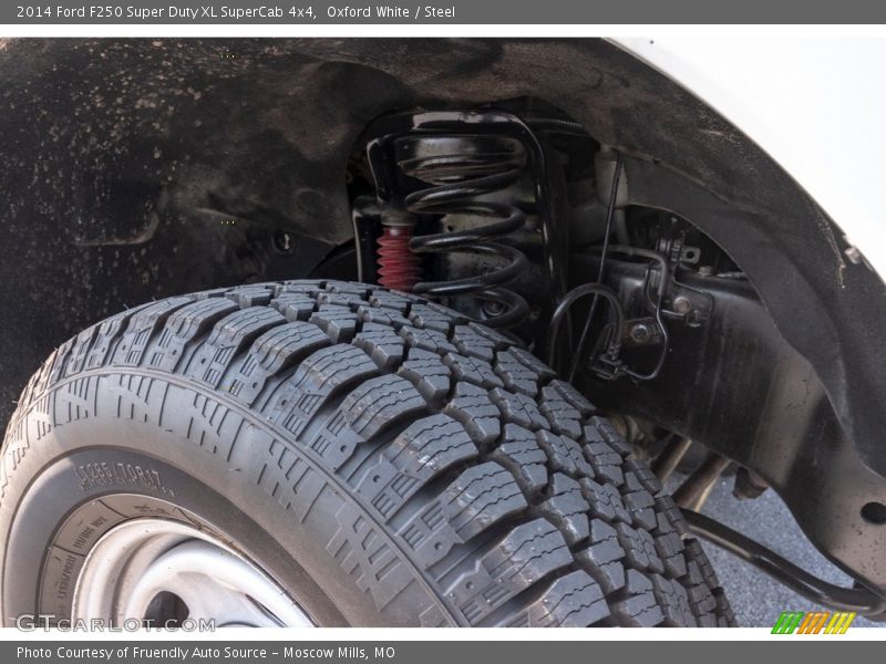 Oxford White / Steel 2014 Ford F250 Super Duty XL SuperCab 4x4