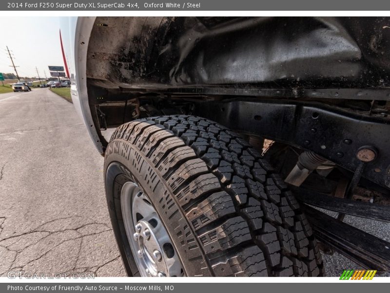 Oxford White / Steel 2014 Ford F250 Super Duty XL SuperCab 4x4