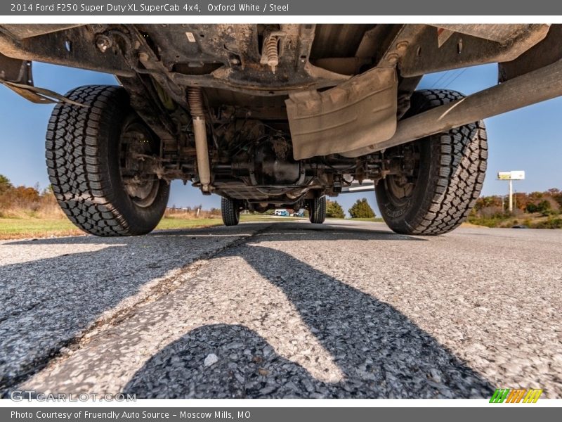 Oxford White / Steel 2014 Ford F250 Super Duty XL SuperCab 4x4