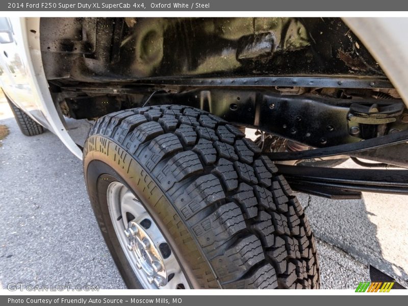 Oxford White / Steel 2014 Ford F250 Super Duty XL SuperCab 4x4