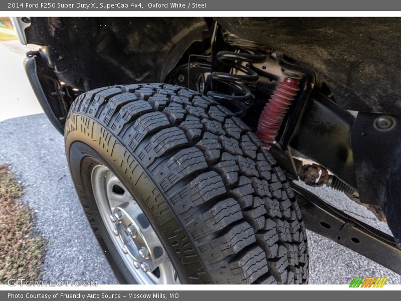 Oxford White / Steel 2014 Ford F250 Super Duty XL SuperCab 4x4