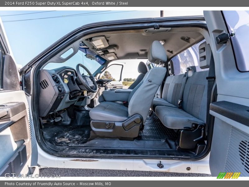 Oxford White / Steel 2014 Ford F250 Super Duty XL SuperCab 4x4