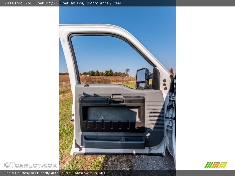 Oxford White / Steel 2014 Ford F250 Super Duty XL SuperCab 4x4