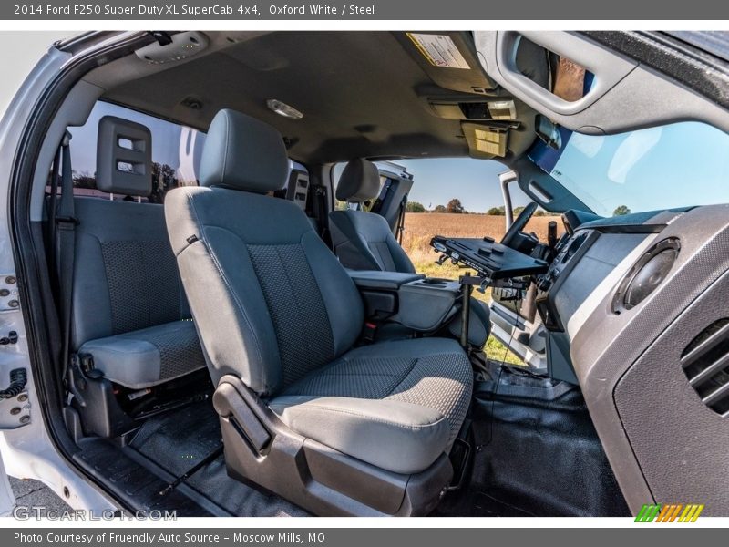 Oxford White / Steel 2014 Ford F250 Super Duty XL SuperCab 4x4