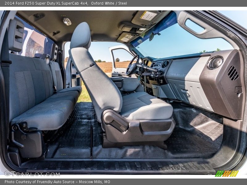 Oxford White / Steel 2014 Ford F250 Super Duty XL SuperCab 4x4