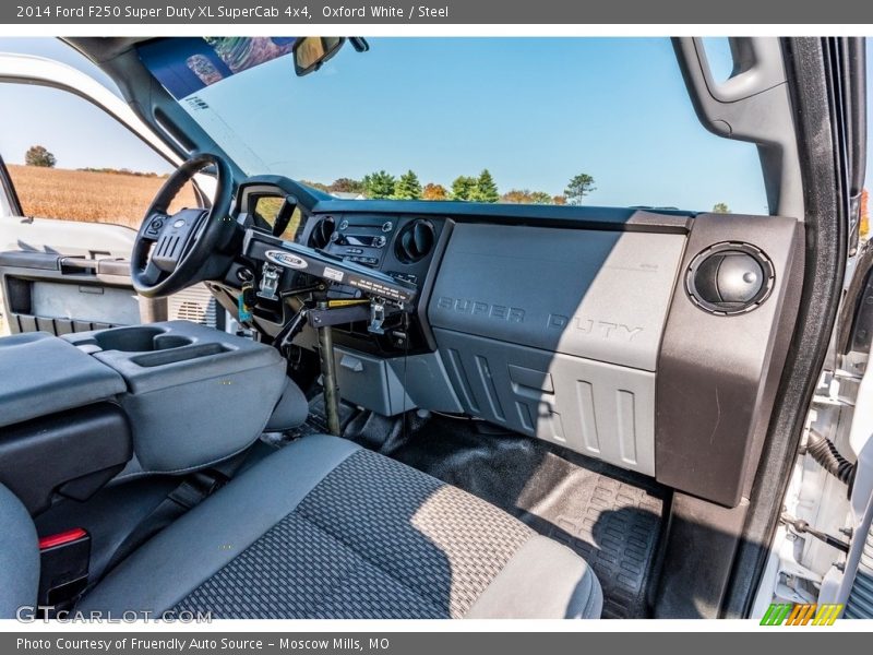 Oxford White / Steel 2014 Ford F250 Super Duty XL SuperCab 4x4