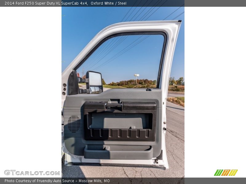 Oxford White / Steel 2014 Ford F250 Super Duty XL SuperCab 4x4