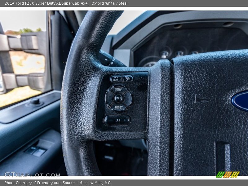 Oxford White / Steel 2014 Ford F250 Super Duty XL SuperCab 4x4