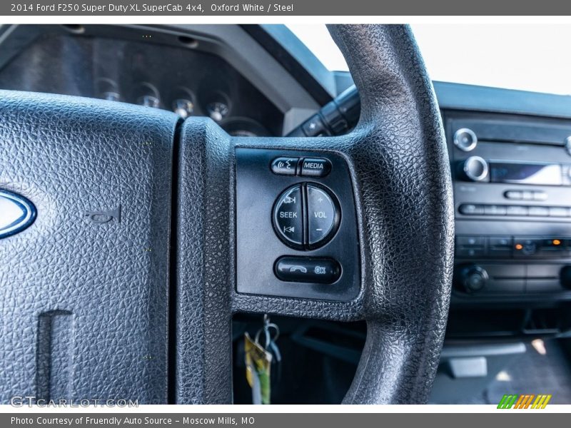 Oxford White / Steel 2014 Ford F250 Super Duty XL SuperCab 4x4