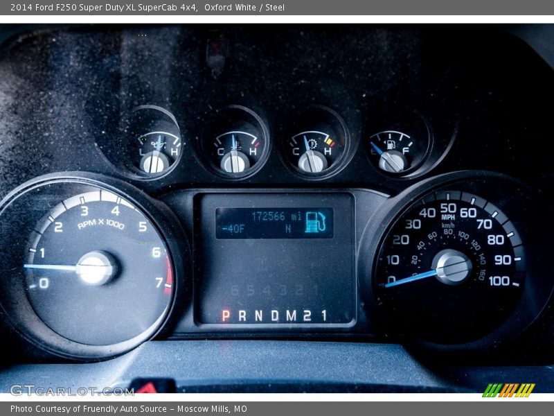 Oxford White / Steel 2014 Ford F250 Super Duty XL SuperCab 4x4