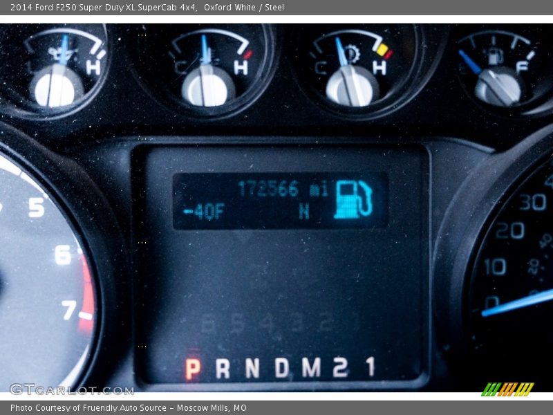 Oxford White / Steel 2014 Ford F250 Super Duty XL SuperCab 4x4