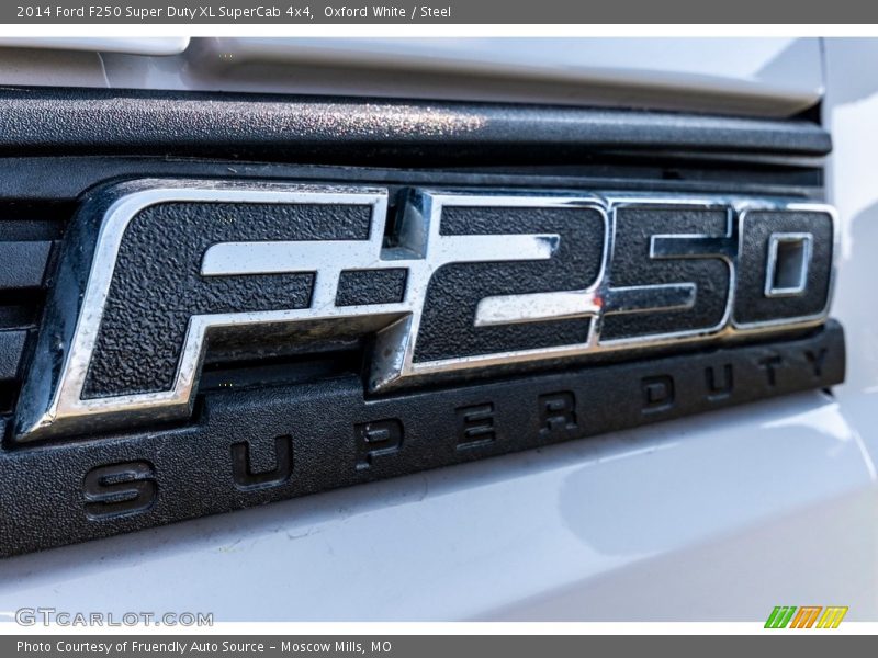 Oxford White / Steel 2014 Ford F250 Super Duty XL SuperCab 4x4