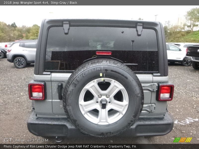 Sting-Gray / Black 2018 Jeep Wrangler Sport 4x4