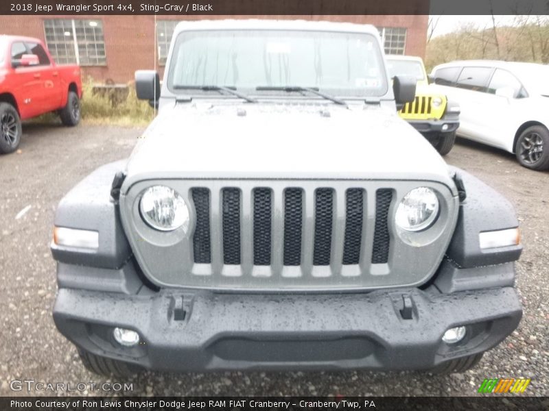 Sting-Gray / Black 2018 Jeep Wrangler Sport 4x4