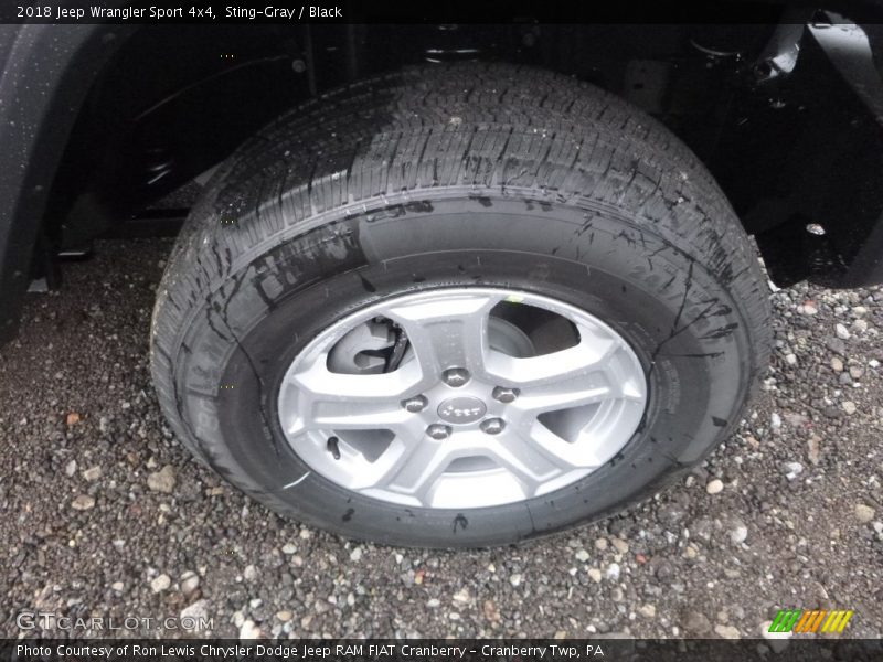 Sting-Gray / Black 2018 Jeep Wrangler Sport 4x4