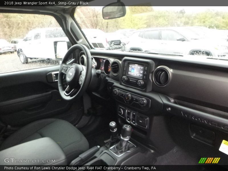 Sting-Gray / Black 2018 Jeep Wrangler Sport 4x4