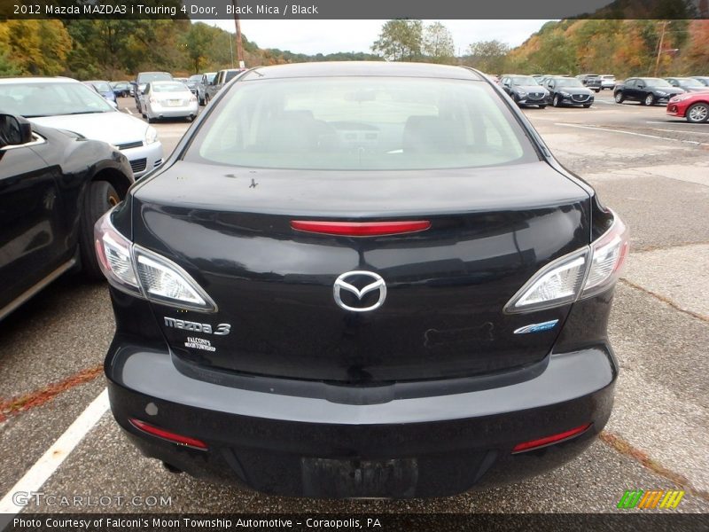 Black Mica / Black 2012 Mazda MAZDA3 i Touring 4 Door