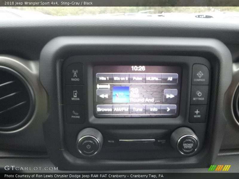 Sting-Gray / Black 2018 Jeep Wrangler Sport 4x4