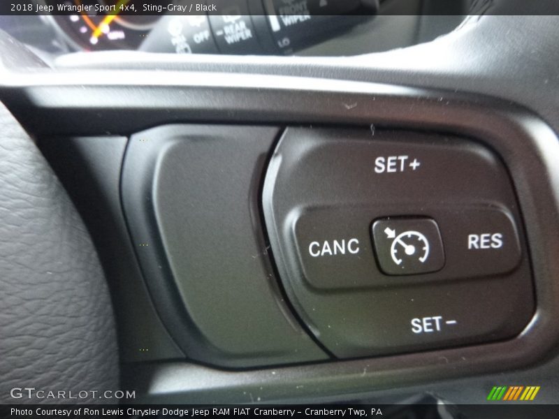 Sting-Gray / Black 2018 Jeep Wrangler Sport 4x4