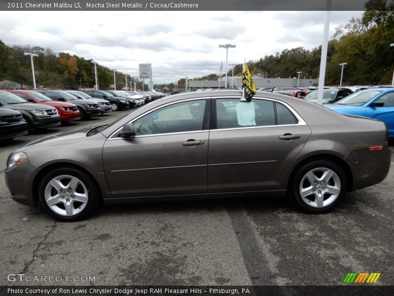Mocha Steel Metallic / Cocoa/Cashmere 2011 Chevrolet Malibu LS
