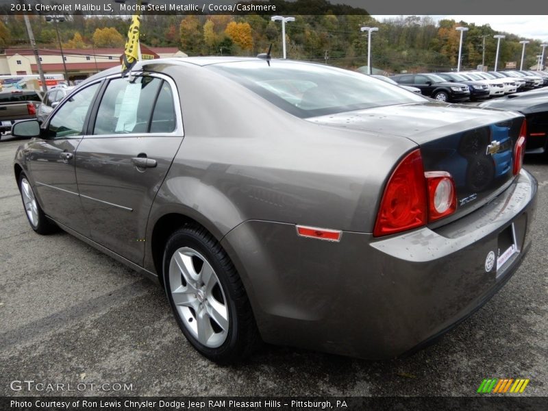 Mocha Steel Metallic / Cocoa/Cashmere 2011 Chevrolet Malibu LS