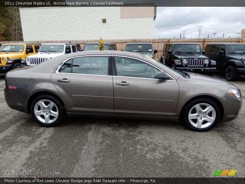 Mocha Steel Metallic / Cocoa/Cashmere 2011 Chevrolet Malibu LS