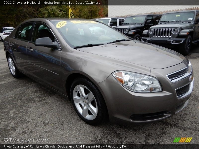 Mocha Steel Metallic / Cocoa/Cashmere 2011 Chevrolet Malibu LS