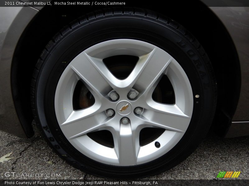 Mocha Steel Metallic / Cocoa/Cashmere 2011 Chevrolet Malibu LS