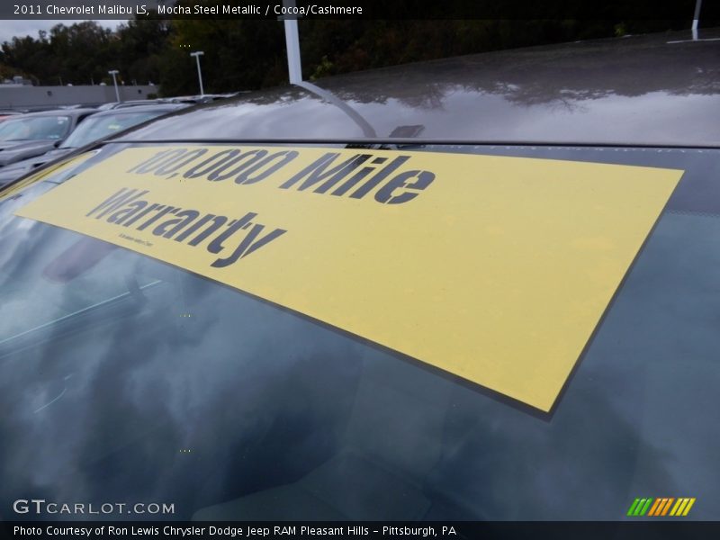 Mocha Steel Metallic / Cocoa/Cashmere 2011 Chevrolet Malibu LS