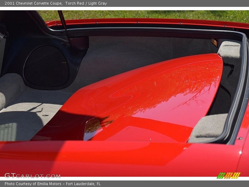 Torch Red / Light Gray 2001 Chevrolet Corvette Coupe