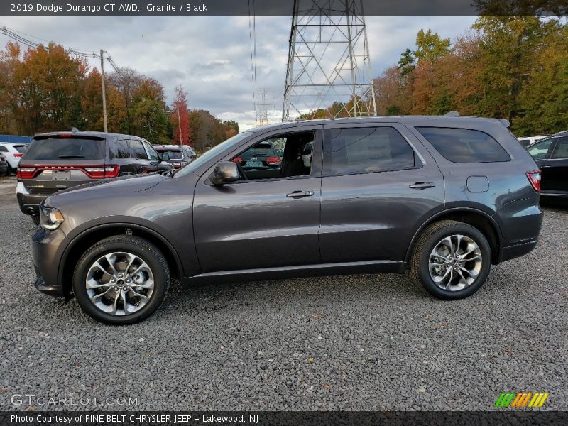 Granite / Black 2019 Dodge Durango GT AWD